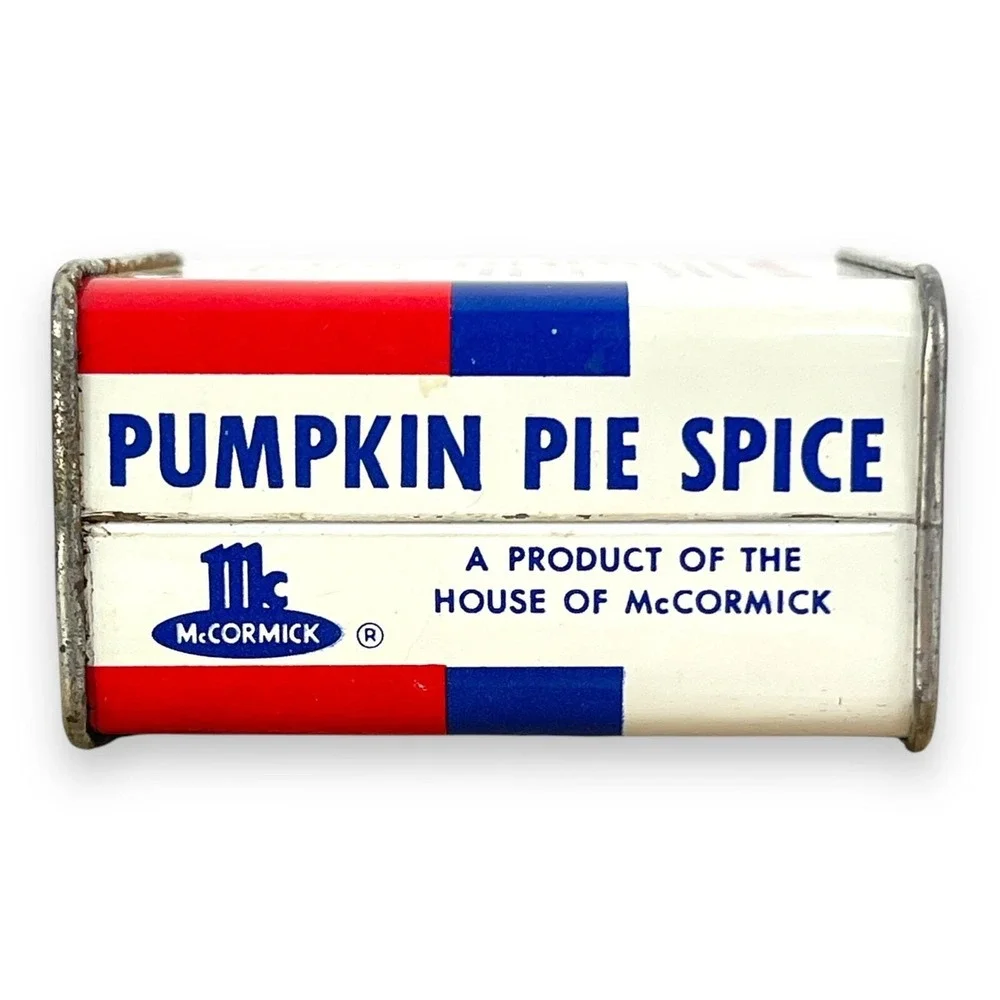 Schilling Vintage Spice Tin - Pumpkin Pie Spice - 1 1/4 oz‎ Vintage Made In USA